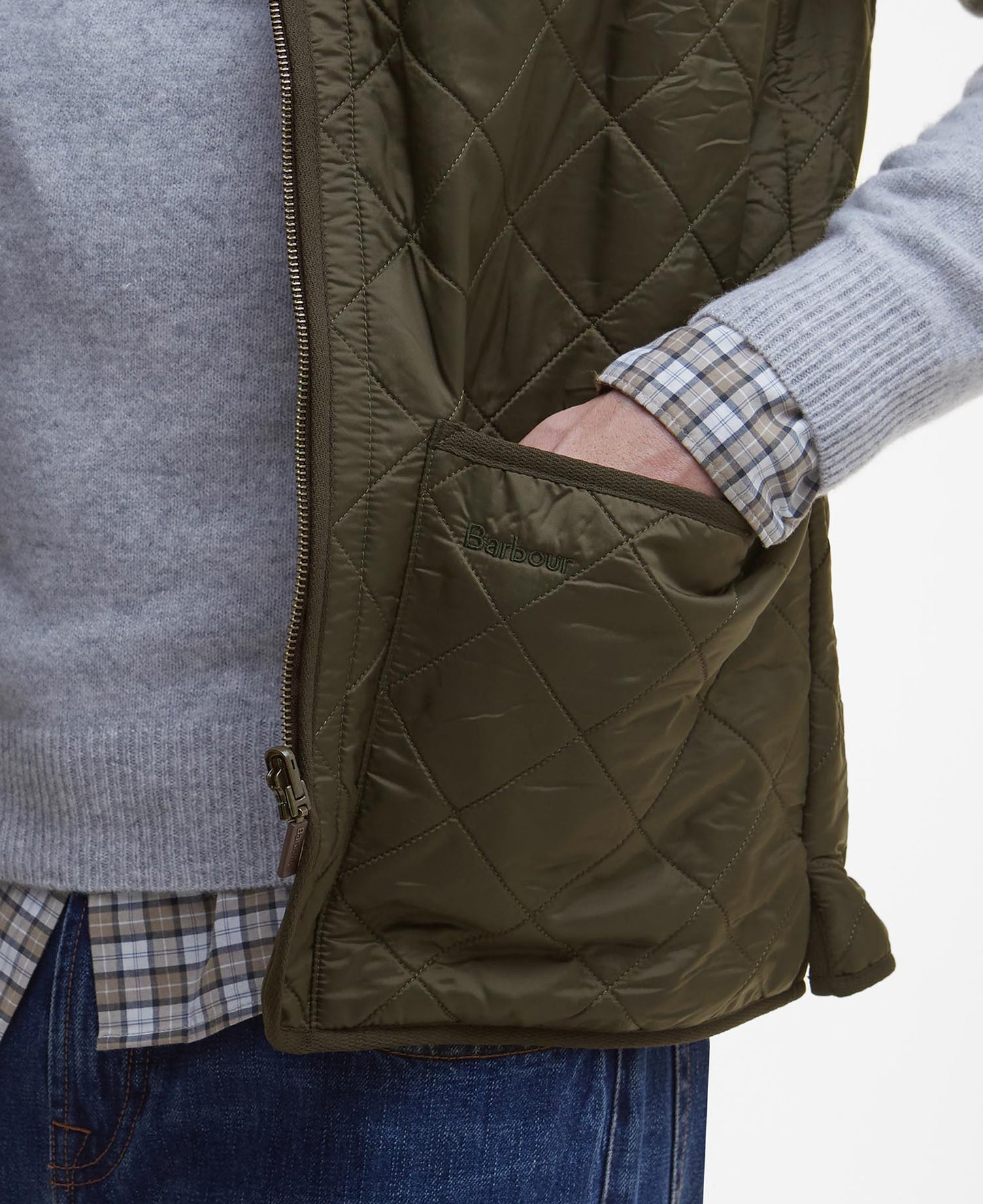 Barbour Innenweste Polar Quilt Waistcoat Zip-In Liner