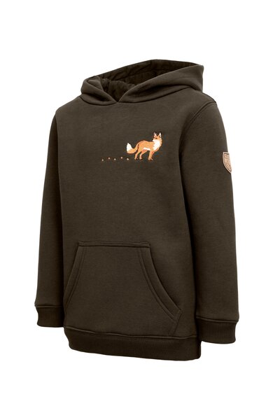 Hubertus Kinder Hoodie Spurensuche