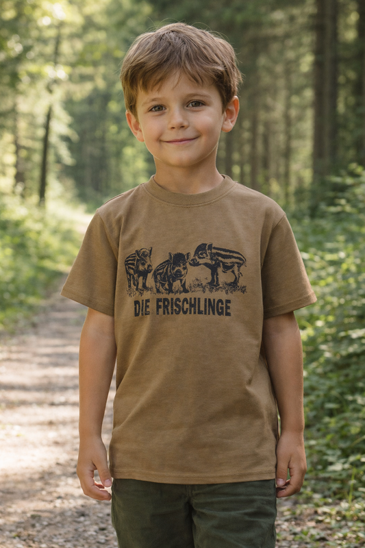 Hubertus Kinder T-Shirt Die Frischlinge
