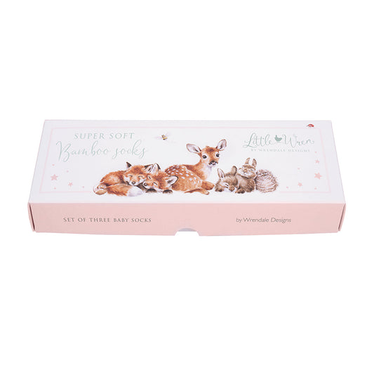 Wrendale Baby-Socken "Little Forrest"