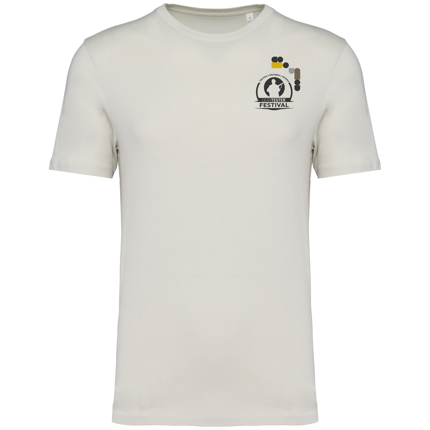Geartester Festival Bio T-Shirt, kleines Logo