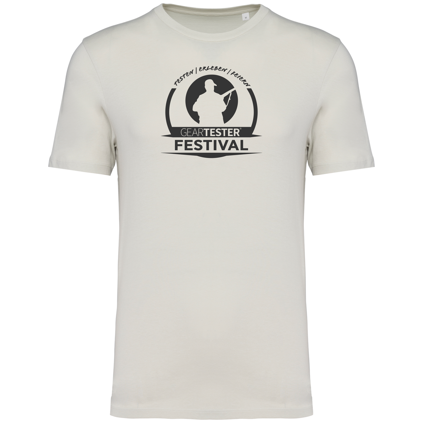 Geartester Festival Bio T-Shirt, großes Logo