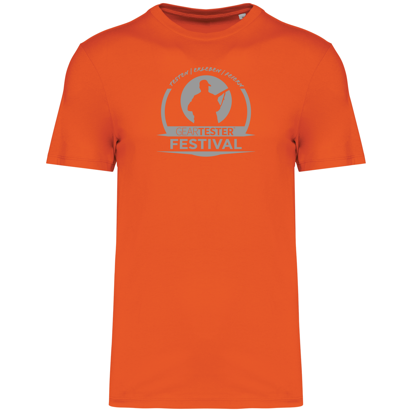 Geartester Festival Bio T-Shirt, großes Logo