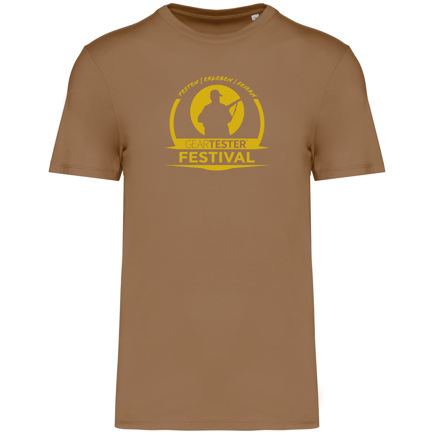 Geartester Festival Bio T-Shirt, großes Logo
