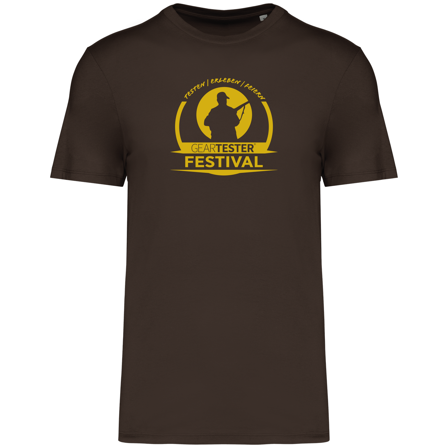Geartester Festival Bio T-Shirt, großes Logo