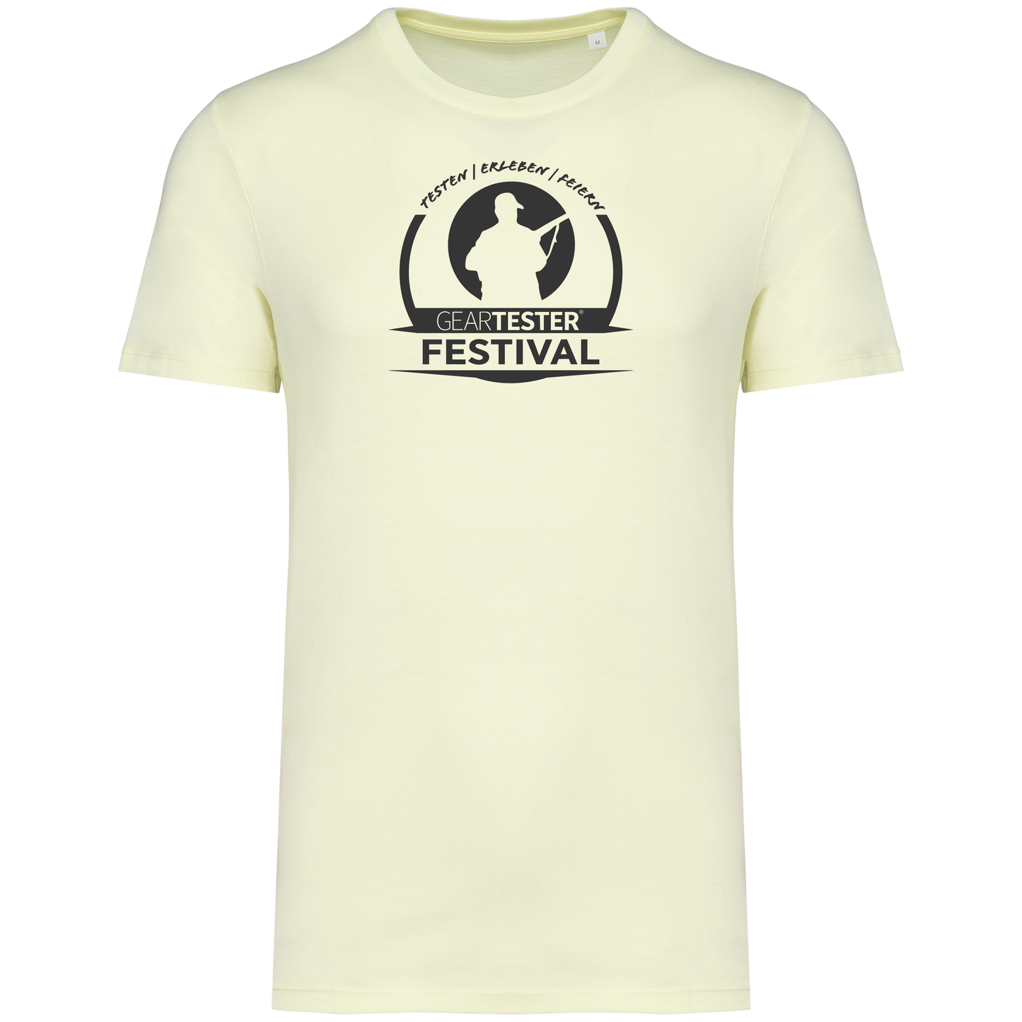Geartester Festival Bio T-Shirt, großes Logo