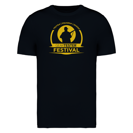Geartester Festival Bio T-Shirt, großes Logo