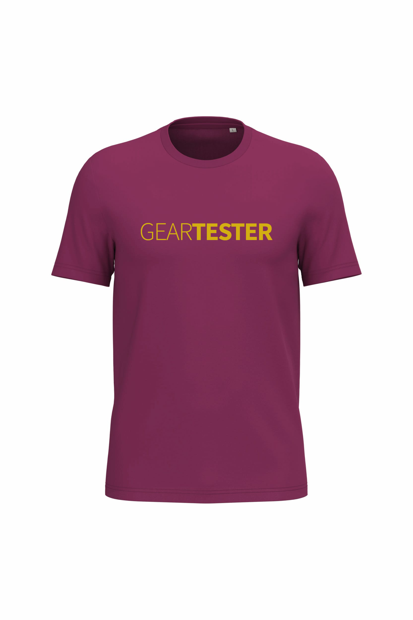 Geartester Bio T-Shirt - Schriftzug