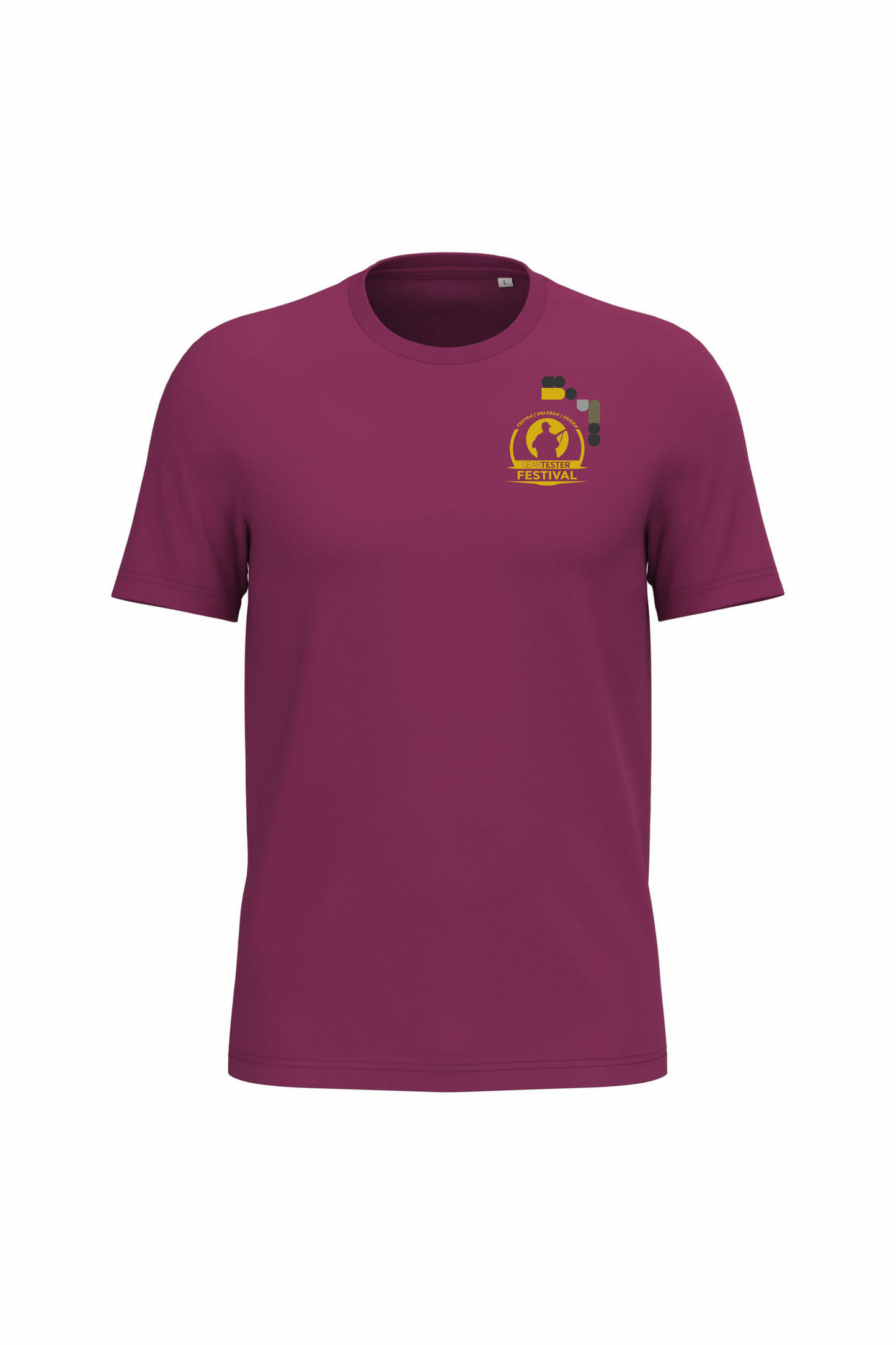 Geartester Festival Bio T-Shirt, kleines Logo