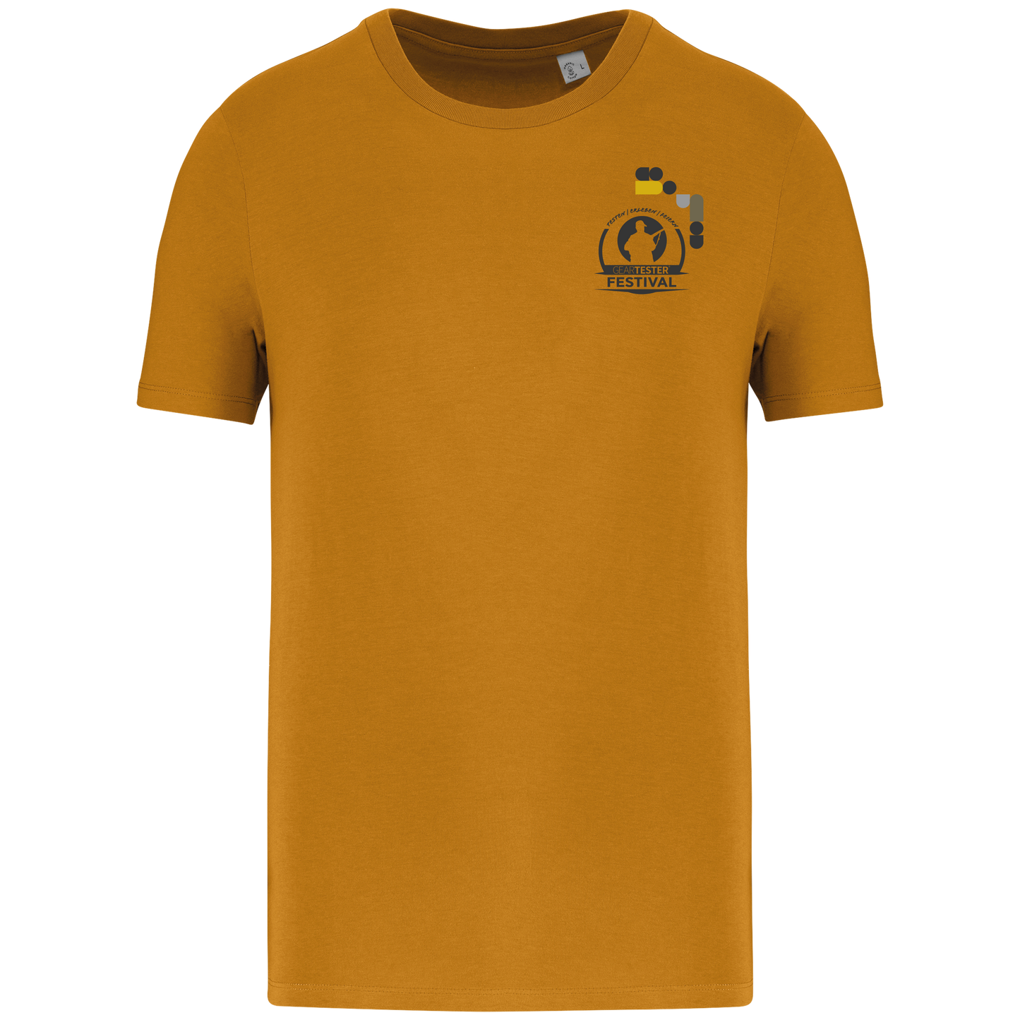 Geartester Festival Bio T-Shirt, kleines Logo