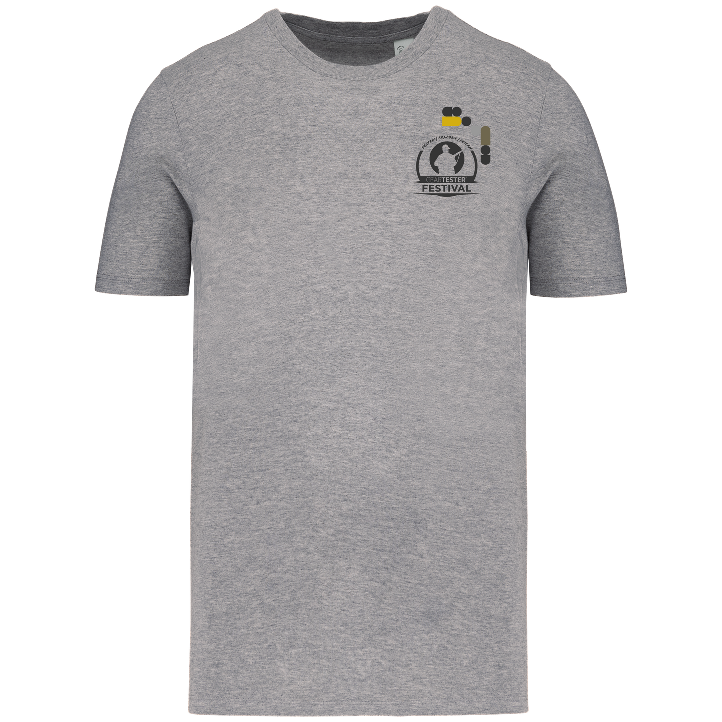 Geartester Festival Bio T-Shirt, kleines Logo