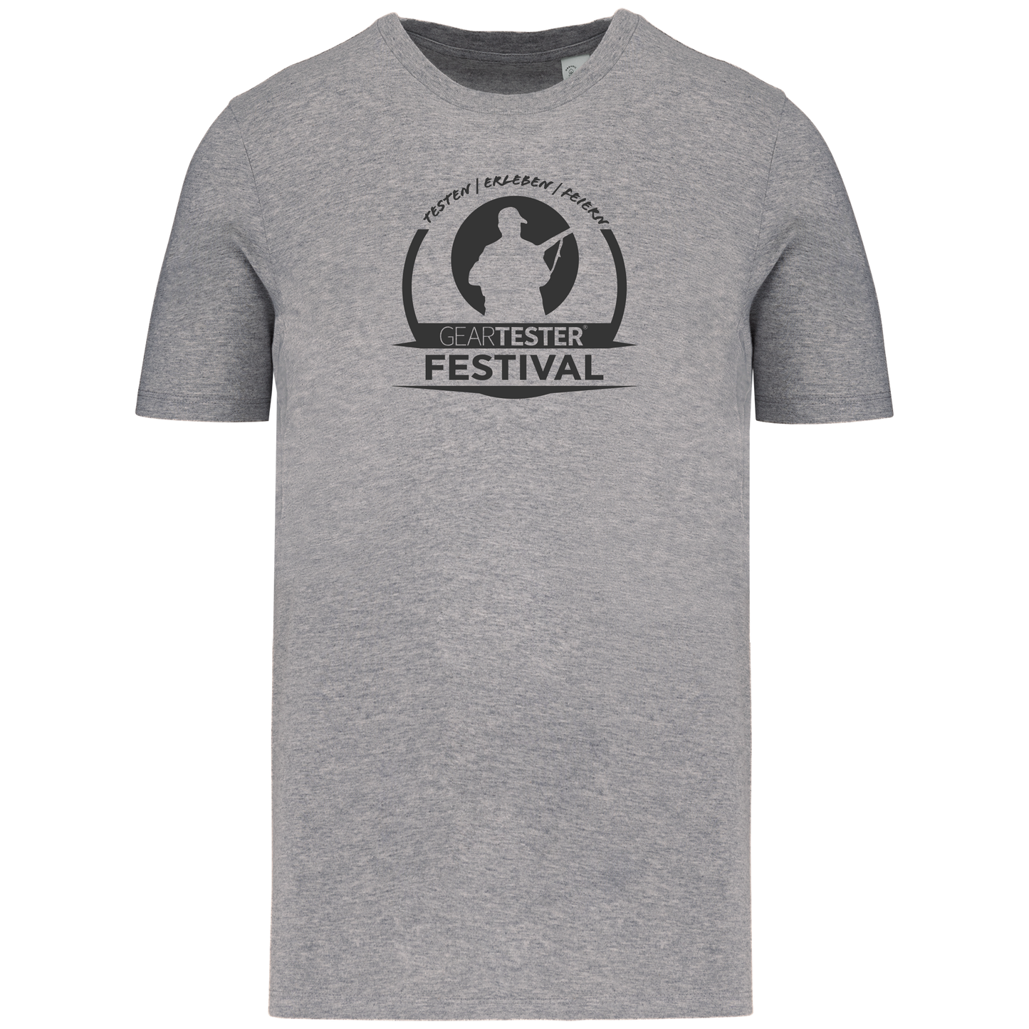 Geartester Festival Bio T-Shirt, großes Logo