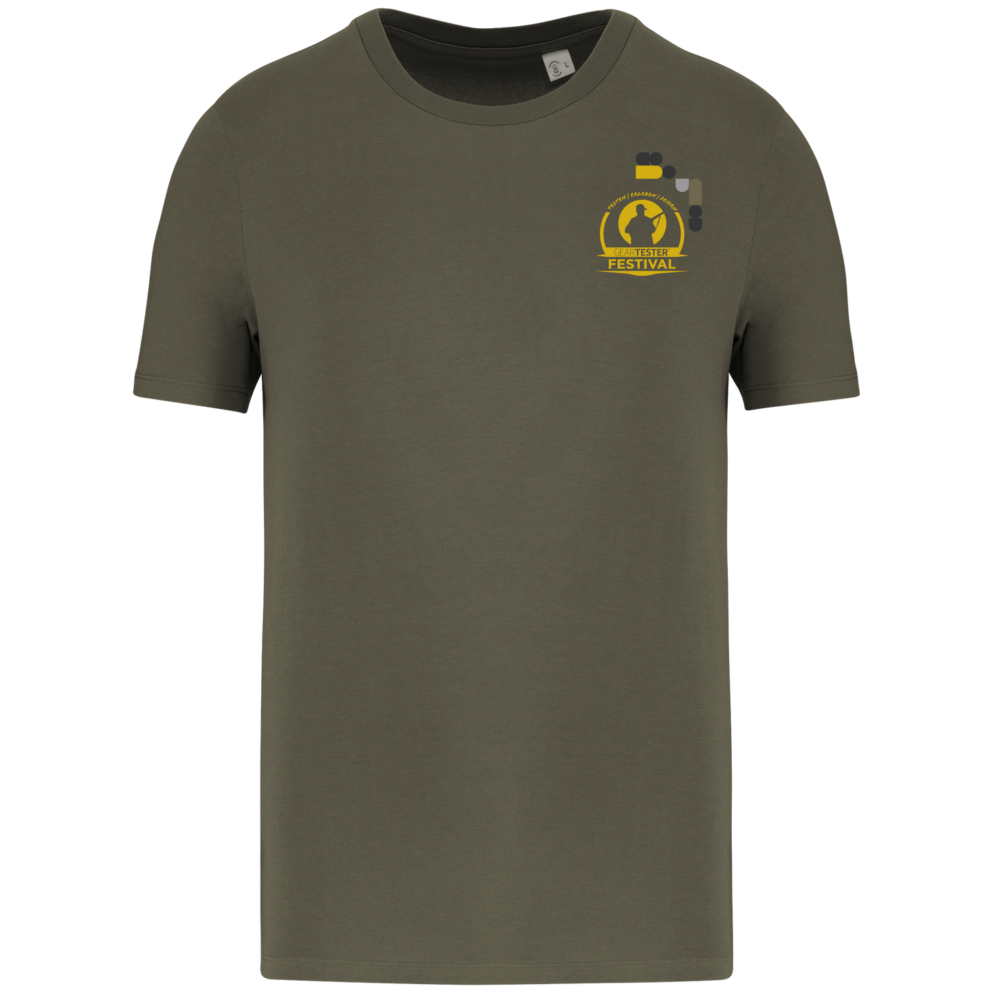 Geartester Festival Bio T-Shirt, kleines Logo
