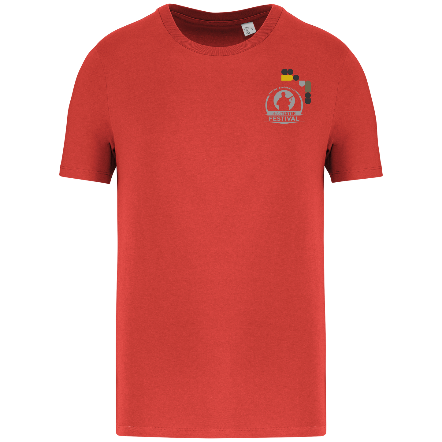 Geartester Festival Bio T-Shirt, kleines Logo