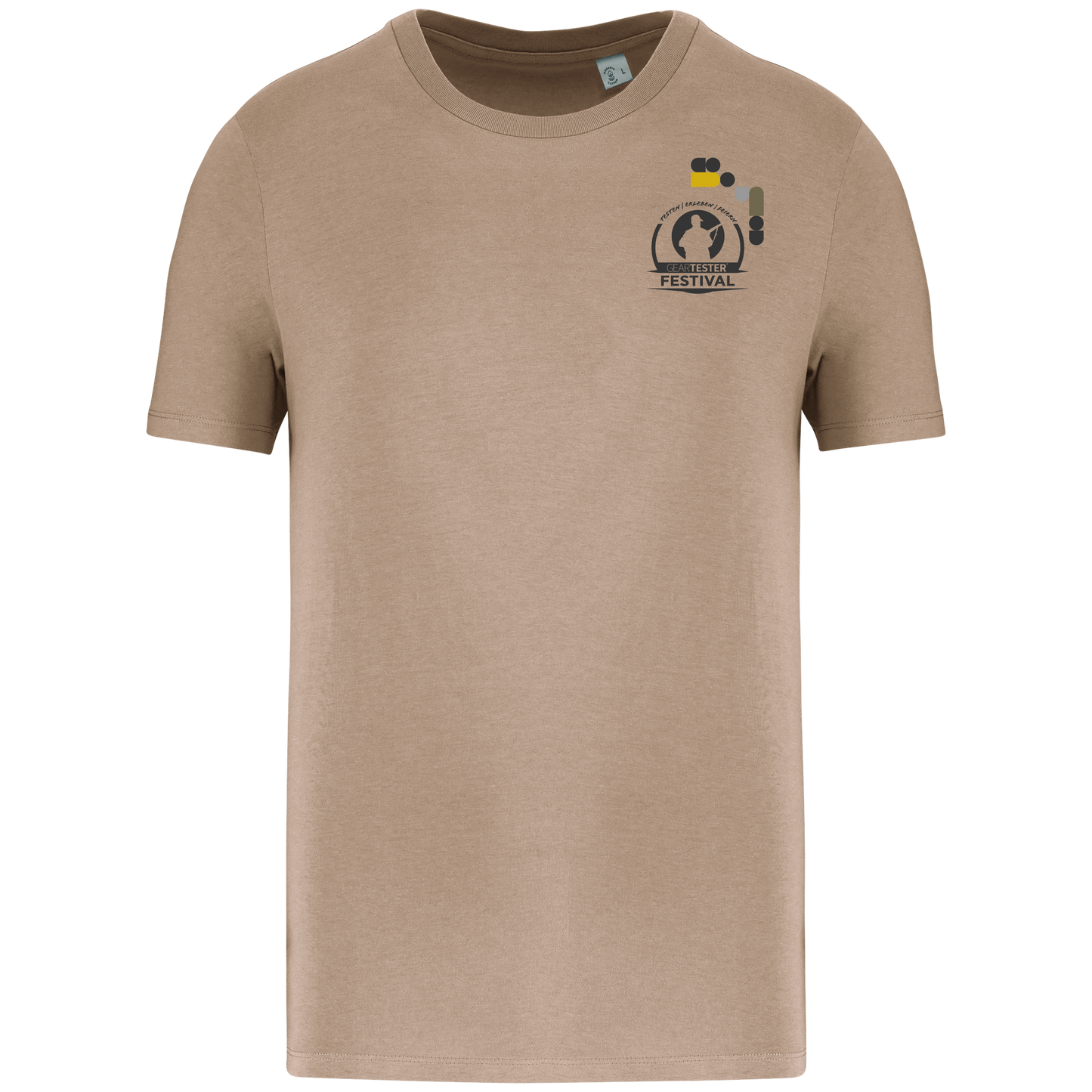 Geartester Festival Bio T-Shirt, kleines Logo