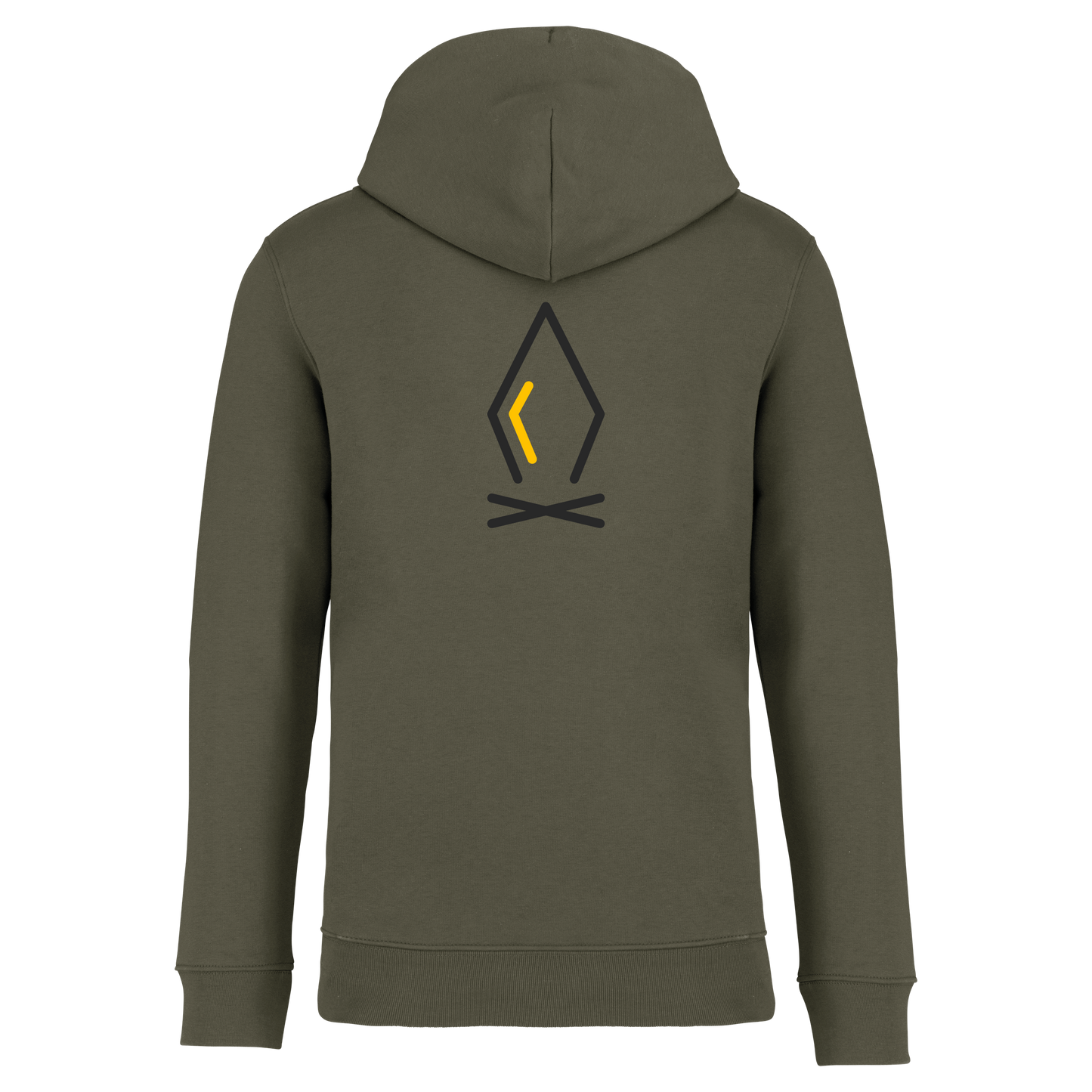 Jagdzeit Bio Hoodie - beidseitig bedruckt