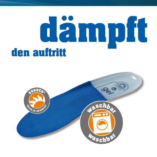 Sunbed Gel Schuheinlagen