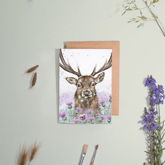 Wrendale Designs Grußkarte Hirsch