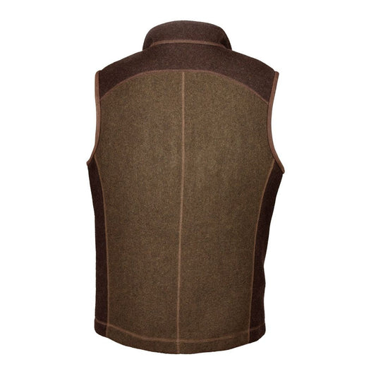 WALDKAUZ Herren Lodenfleece-Weste Hainrich