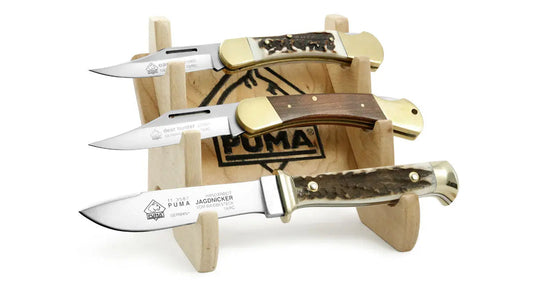 PUMA Messerständer für 3 Messer, Holz ohne Messer