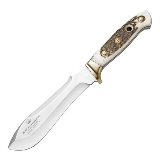 PUMA white hunter 240, Hirschhorn
