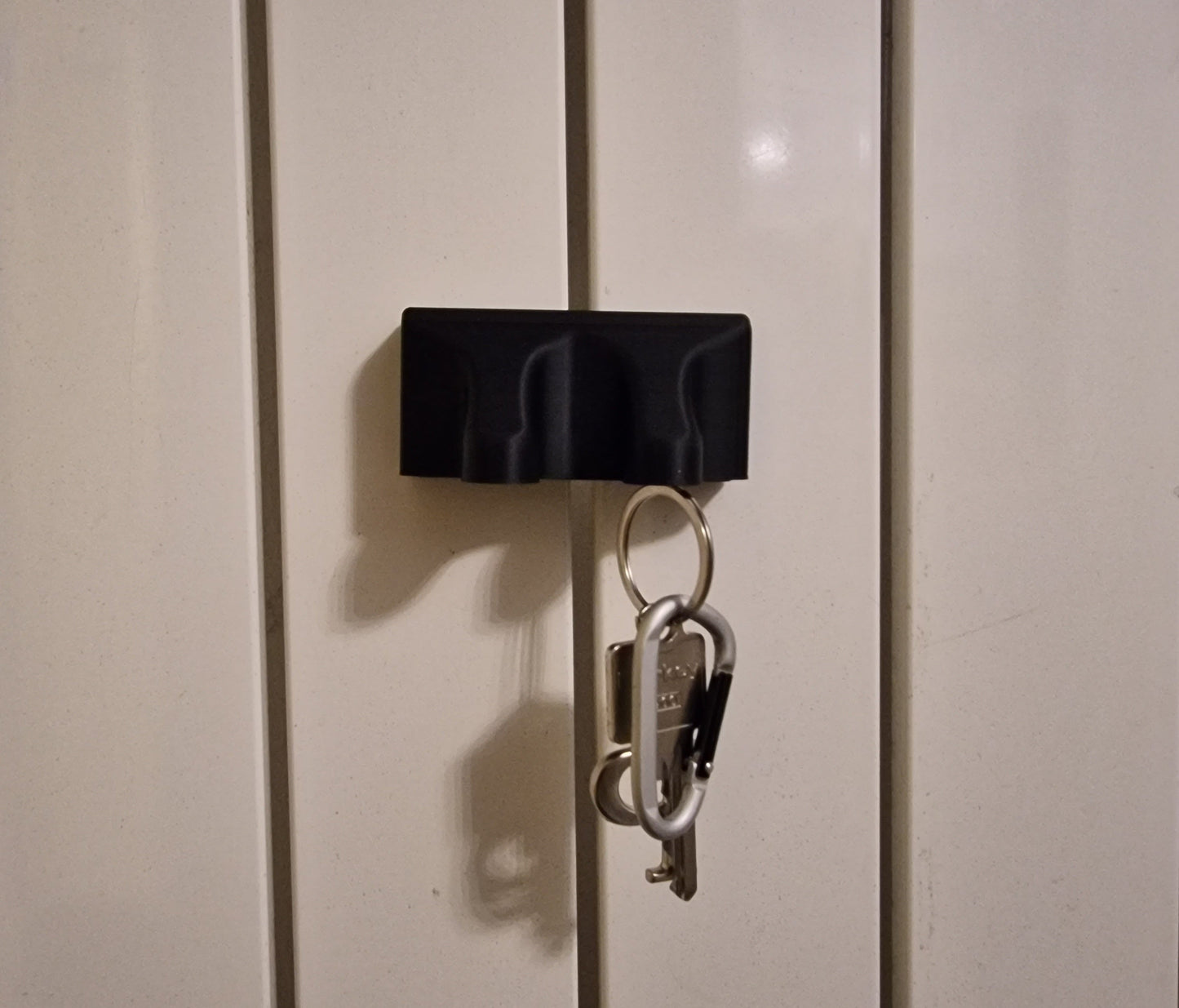 Magnetischer Doppelschlüsselhalter + Geheimfach