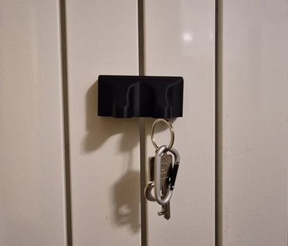 Magnetischer Doppelschlüsselhalter + Geheimfach