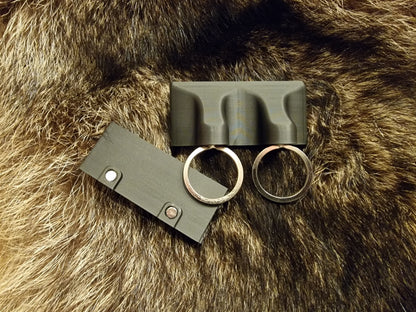 Magnetischer Doppelschlüsselhalter + Geheimfach