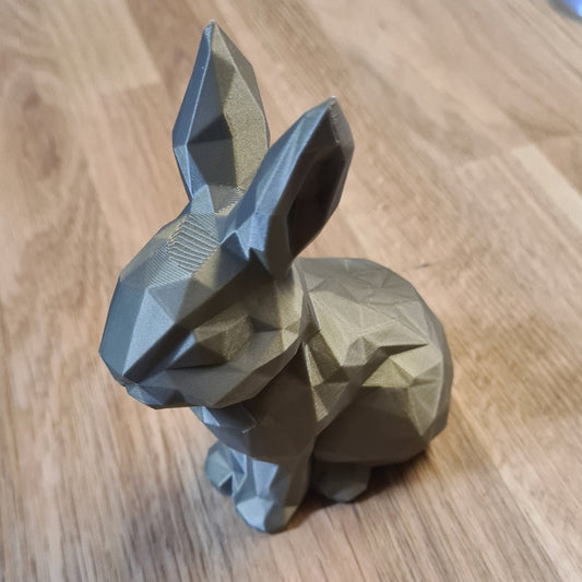 Deko Osterhase / Kaninchen im "Low Poly" Design
