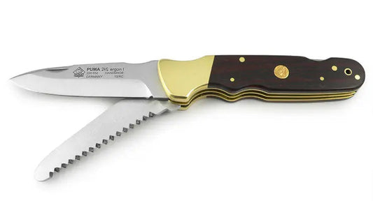 PUMA 2+2 ergon I mit Säge, cocobolo (Auslaufmodell)