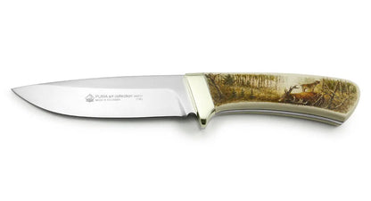 PUMA art collection, Totverbeller / Hochwildsignal (Hirsch tot), rotwildmesser, Unikat,