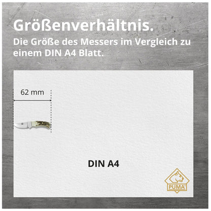 PUMA mini skinmaster, integral (Miniatur Messer)