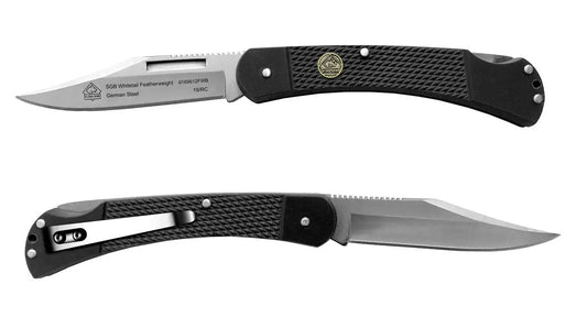 PUMA SGB Whitetail Featherweight schwarz G10 mit Clip