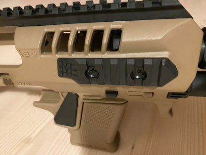 Schafthalterung für z.B. Micro Roni, Hera Arms uvm.