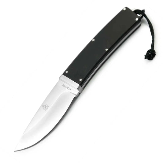 PUMA TEC Gürtelmesser mit Gabel, G10 schwarz
