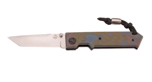PUMA TEC Einhandmesser, G10 blau braun