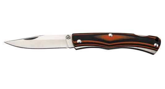 PUMA TEC Slim Line Taschenmesser, G10 orange-schwarz