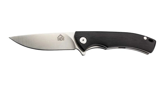 PUMA TEC Einhandmesser, G10 schwarz mit Clip