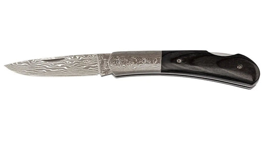 PUMA TEC taschenmesser damast, Pakkaholz