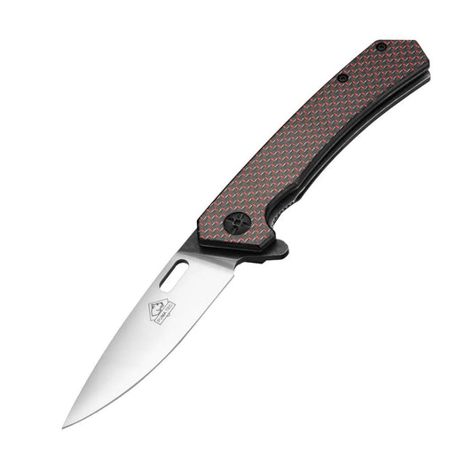 PUMA TEC Einhandmesser, Carbon mit Clip