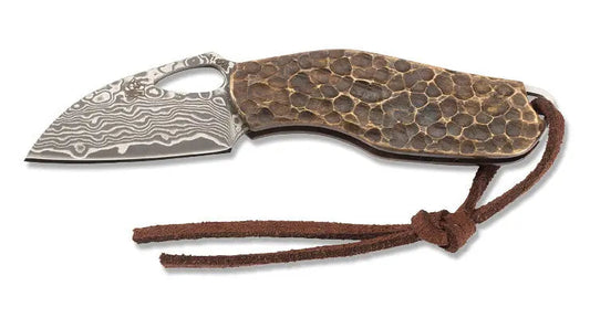 PUMA TEC Mini-Taschenmesser, Damast (Miniatur Messer)