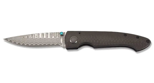 PUMA TEC Damast-Einhandmesser