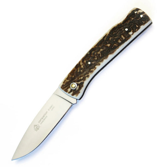 PUMA IP companion mit Wildlederbeutel, Hirschhorn