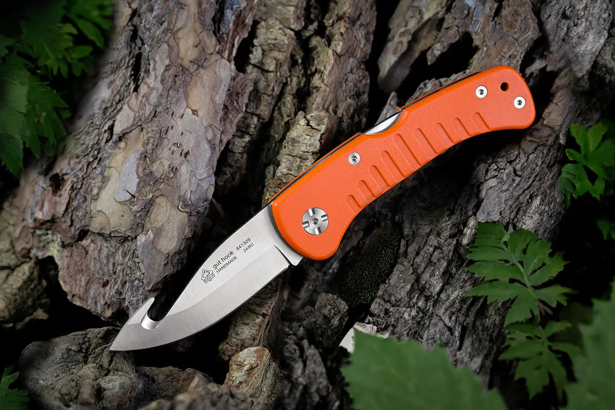 PUMA IP Jagdtaschenmesser mit gut hook, orange G10