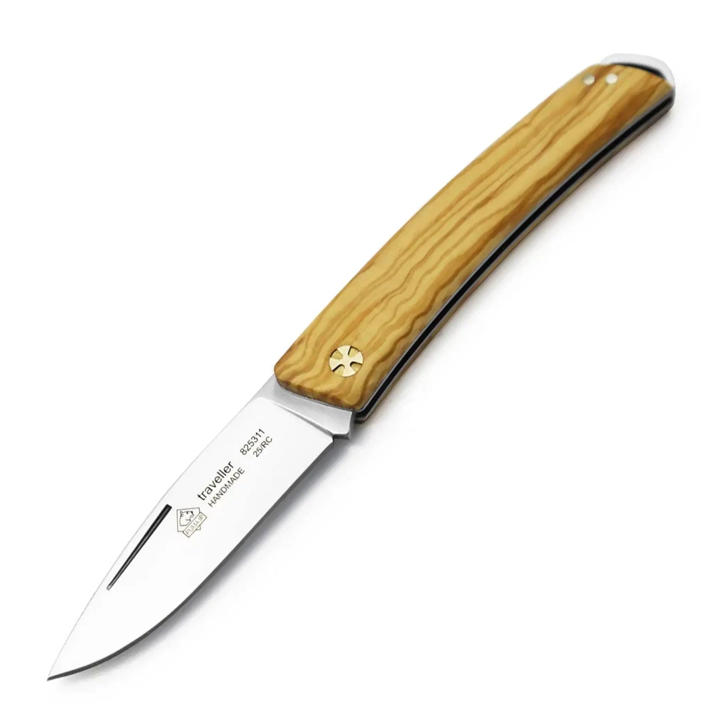 PUMA IP traveller mit Wildlederbeutel, Olivenholz