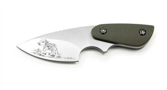PUMA IP wild boar frischling, G10 grün, Neck-Knife