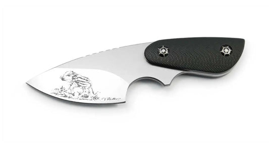PUMA IP wild boar frischling, G10 schwarz, Neck-Knife