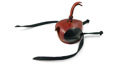 Puma Falkenhaube, schwarz/braun, genäht, Gr. 7