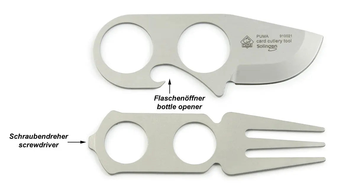 Thekendisplay / Aufsteller PUMA card cutlery tool / 30 Stk.