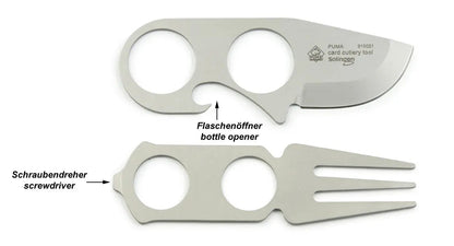 Thekendisplay / Aufsteller PUMA card cutlery tool / 30 Stk.